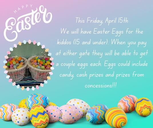 This Friday we are doing something special for the Kiddos for Easter!