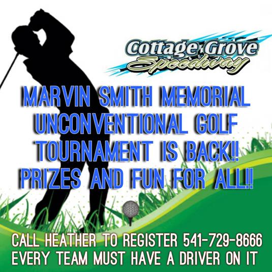 MARVIN SMITH MEMORIAL GOLF TOURNAMENT IS BACK!!