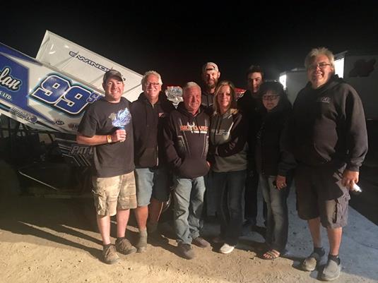 Swindell Enjoys Weekend as a Contender During Dan Laber Memorial at Billings Motorsports Park