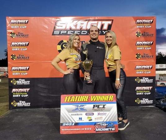 PETERSON WINS NW FOCUS MIDGETS DIRT CUP NIGHT 1