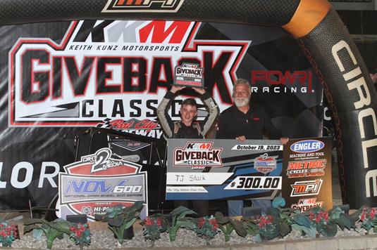 TJ Stark Tops Thursday's KKM Giveback Classic Prelim In NOW600 Restricted Non-Wing Competition