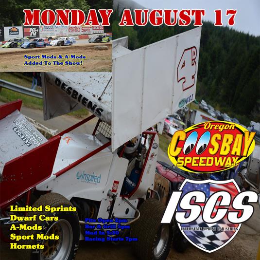 Week Of Speed ISCS Winged Sprint Cars Monday August 17
