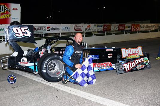 Shullick Scores 20th Career Novelis Supermodified Feature Win in Dominant Fashion