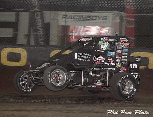 Kevin Swindell Passes Most Cars at Chili Bowl to Garner Runner-Up Finish
