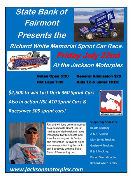 Information about Richard White Memorial