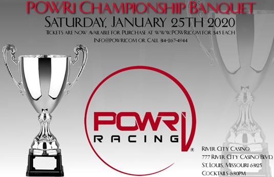 POWRi National Racing League Championship Banquet Set for Saturday, January 25th 2020