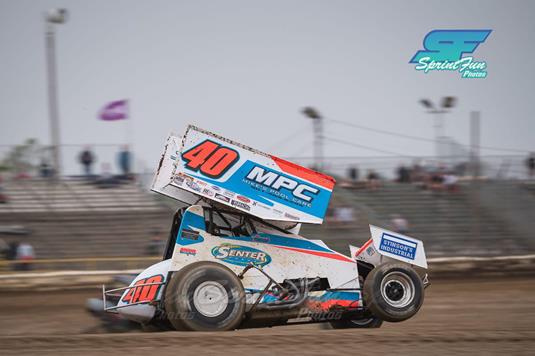 Howard Moore attends Ohio Sprint Speedweek