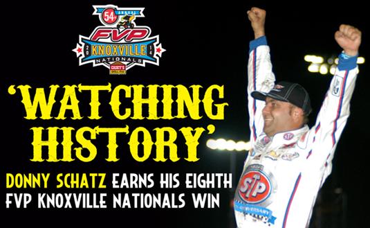 Donny Schatz Wins His Eighth Knoxville Nationals Title