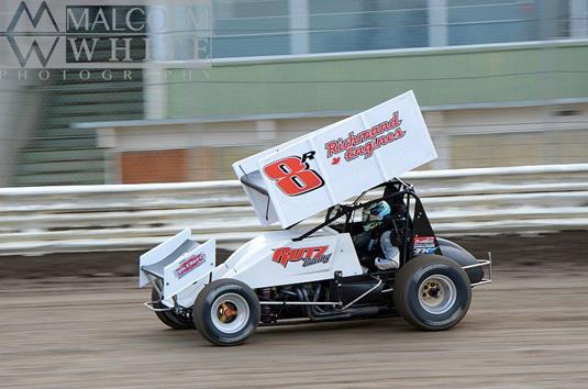 Wheatley Wins Heat Race and Vies for Top Five Before Crash at Cottage Grove