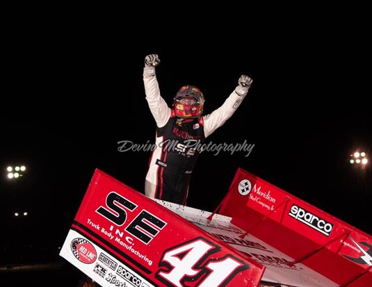 Dominic Scelzi Wins Louie Vermeil Classic Opener at Silver Dollar Speedway