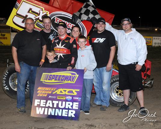 Jason Martin Breaks Through with ASCS Midwest