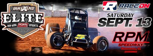POWRi Elite Non-Wing Sprints at RPM Speedway