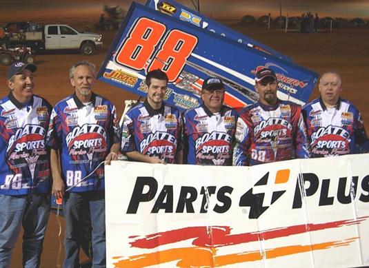 Crawley scores Parts Plus USCS season-opener win at Central Mississippi Speedway
