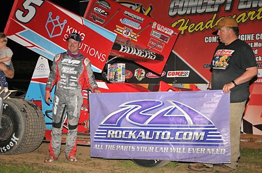 Bowers Dominates at Ogilvie Raceway to Earn First Win of the Season