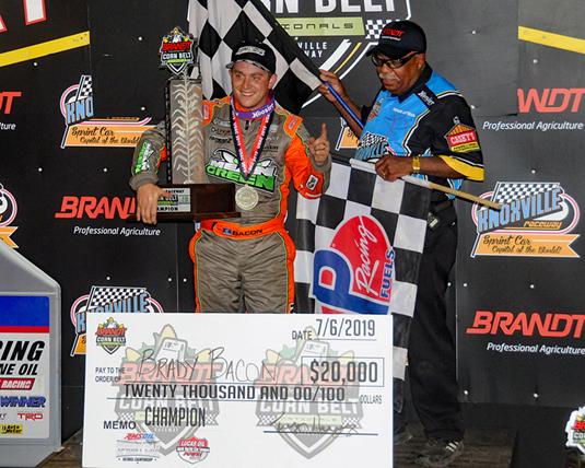 Bacon Sweeps Inaugural Corn Belt Nationals – Ready for Mid-America Midget Week