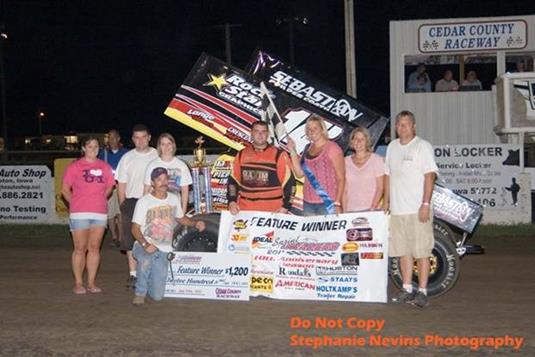 Kaley Gharst – Winner’s Circle at Cedar County!