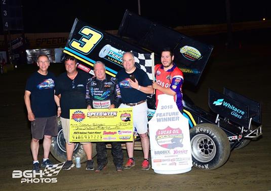 Swindell Adds Wins at Creek County and Salina to Capture ASCS Speedweek Title