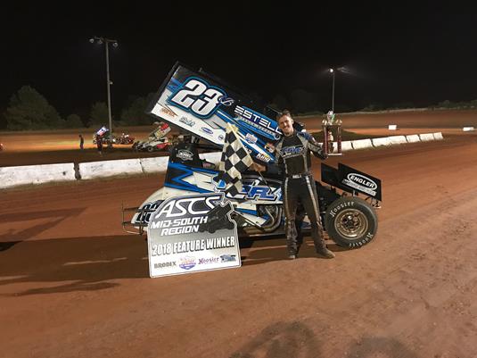 Brian Bell Wires Diamond Park Speedway With ASCS Mid-South