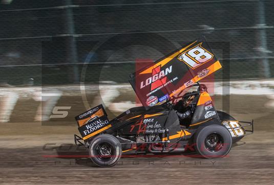 Ian Madsen 13th and Seventh at Eldora Speedway