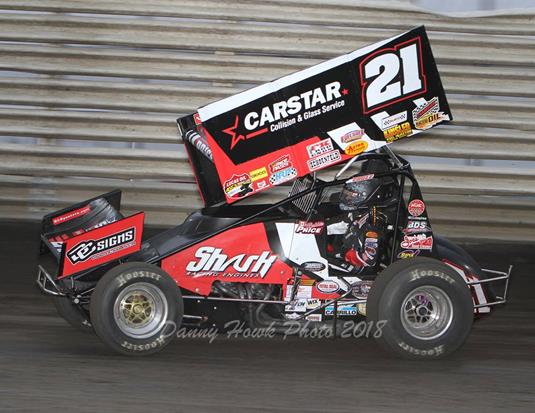 Price Pleased With Performance During Knoxville Raceway Debut
