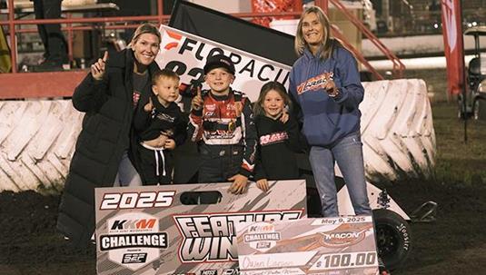 Owen Larson and Cullen Hutchison Gain Macon Speedway Wins in KKM Challenge Preliminary Night Support Divisions