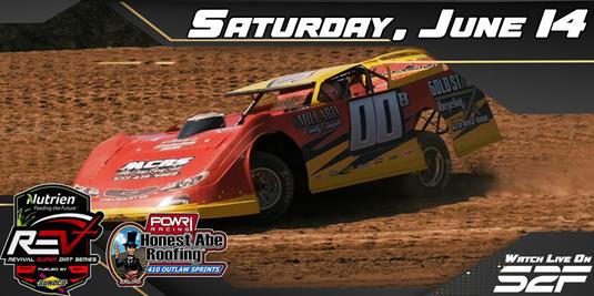 June 14: Father’s Day Special POWRi 410 & REV Super Late Models at Lake Ozark Speedway
