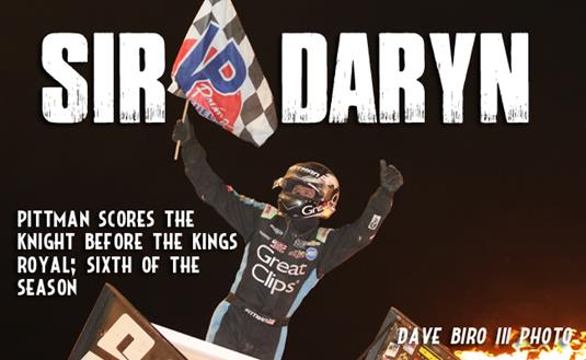 Daryn Pittman Tops in Knight Before the Kings Royal Victory