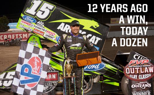 Schatz Scores Win 12 on Return to The Dirt Oval, Where He Won 12 Years Ago