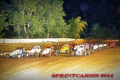 USAC, POWRi and NOW600 Headline Topless at the Creek Thursday; Fast Five Weekly Racing Marches On Saturday.