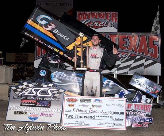 Channin Tankersley Is Hot at the Heart O’ Texas With ASCS Gulf South