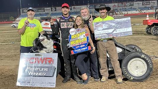 Ricky Lewis Victorious in Championship Night of Hockett/McMillin Memorial with POWRi WAR