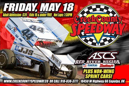 ASCS RED RIVER IS BACK ON FRIDAY, MAY 18!