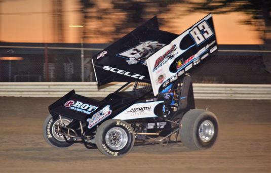 Dominic Scelzi Rallies for Top-10 Result at Silver Dollar Speedway