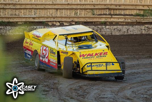 Clark, Davis, Rowe, Burger, and Pense Rule Saturday Action At Creek County Speedway