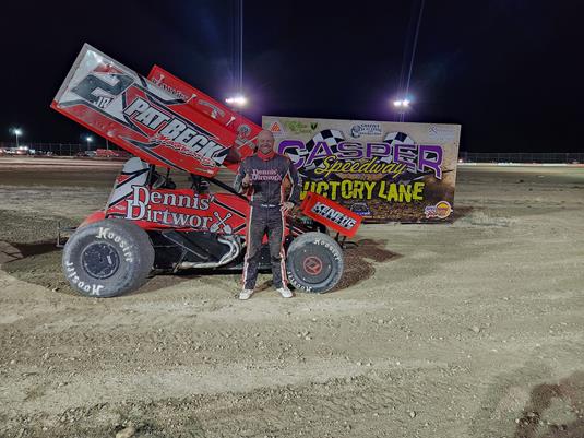 Kelly Miller Dashes To Casper Speedway Victory With ASCS Northern And Western Plains