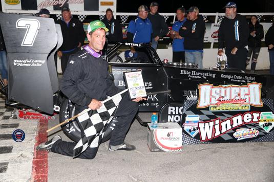 Otto Sitterly Passes Aric Iosue on Late Restart to Become First Repeat Novelis Supermodified Winner of 2019