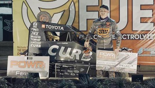 Cannon McIntosh Captures Rujo Rumble Victory with POWRi National Midget League at Port City Raceway