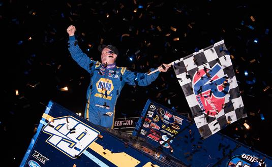 ONE MORE SILVER DOLLAR: BRAD SWEET GETS SECOND SILVER DOLLAR SPEEDWAY VICTORY
