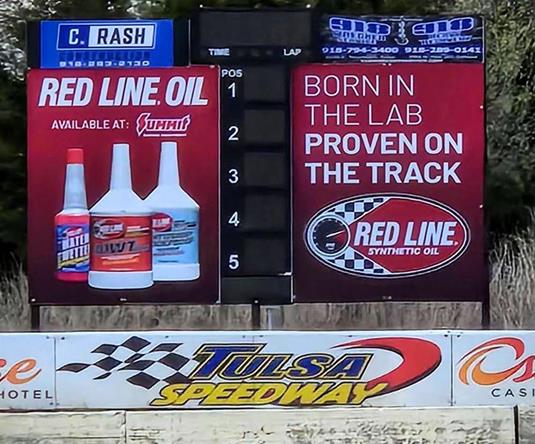 Red Line Synthetic Oil, a leader in the performance lubricant industry announces two-year partnership with Tulsa Speedway