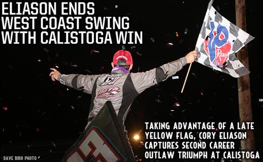 Eliason Gets Second Career Outlaw Win at Calistoga