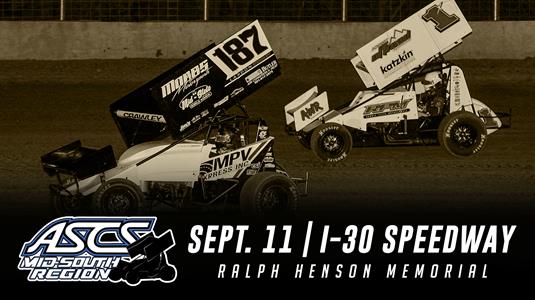 ASCS Mid-South Is Back At I-30 Speedway For The Ralph Henson Memorial