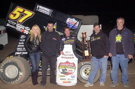 Shane Stewart Shines for Lucas Oil Sprint Car Honors in Copper on Dirt Finale!