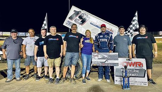 Ayrton Gennetten Gains Series Win at Lake Ozark Speedway with POWRi 410 BOSS