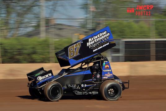 Hartmann stays the course through motor woes