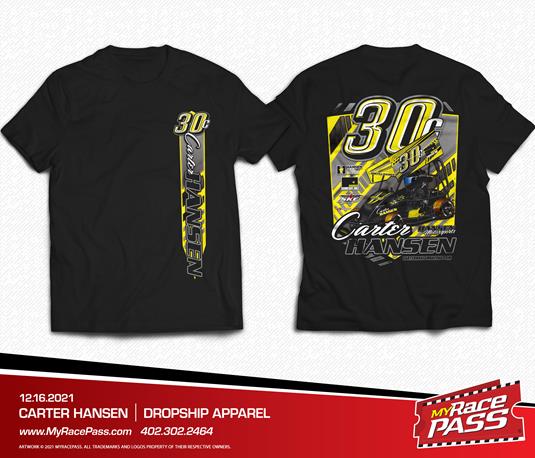 Carter Hansen Racing releases new apparel
