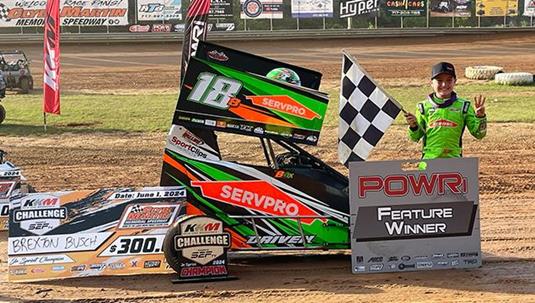 Brexton Busch and Christian Bruno Claim Victories in KKM Challenge Championship Night Support Classes