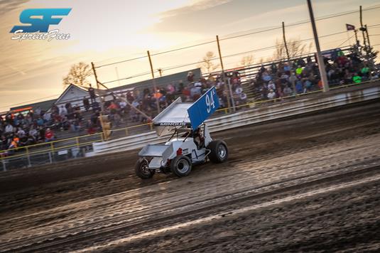 Mingus Puts New Car in A Main at Attica During Season Opener