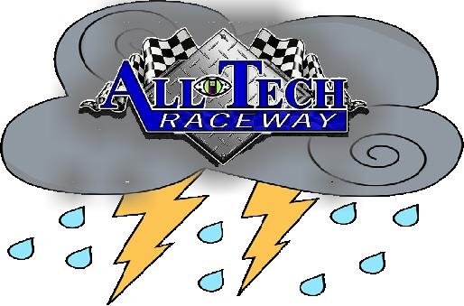 USCS Sprints Washed Out at All-Tech Raceway.
