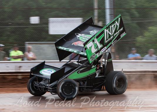 Giovanni Scelzi Fast During Debut at Knoxville Raceway