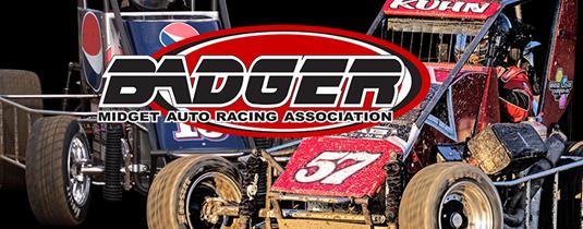 "Eight days until Badger Midget season #81 starts”                                        “May 20 @ Sycamore,  May 21@ Angell Park”